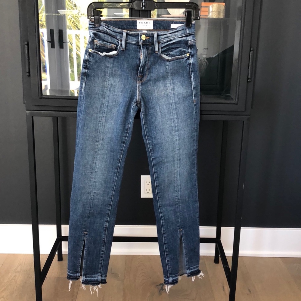 Frame Split Front Jeans. - image 1